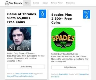 Slotbounty.com Screenshot