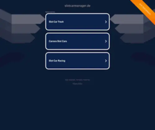 Slotcarmanager.de(Slotman) Screenshot