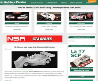 Slotcarspassion.com(Toute l'actualité du slot racing) Screenshot