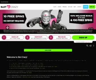 Slotcrazy.com Screenshot