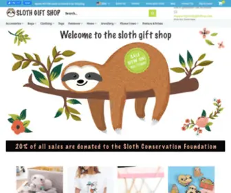 Slothgiftshop.com(Slothgiftshop) Screenshot