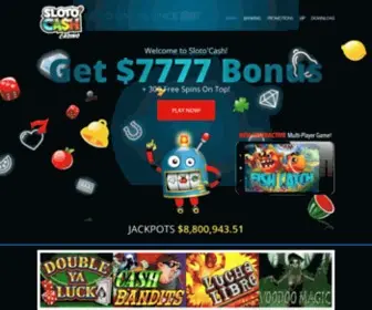 Slotocash-Casino.com Screenshot