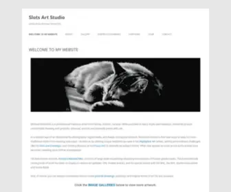 Slotsartstudio.com(Welcome Page) Screenshot