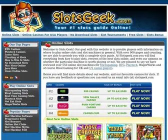 Slotsgeek.com Screenshot