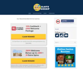 Slotsgossip.com(Slots Gossip) Screenshot