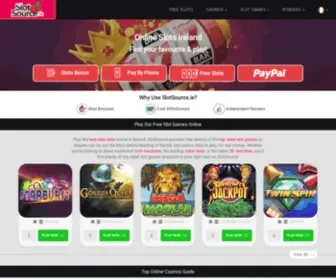 Slotsource.ie(Online Slots Ireland) Screenshot