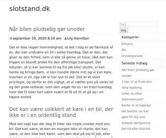 Slotstand.dk(slotstand) Screenshot