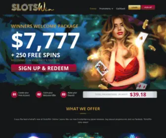 Slotswincasino.com Screenshot