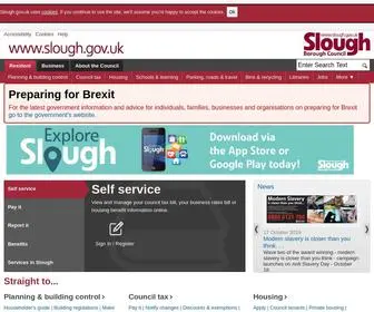 Slough.gov.uk(Slough Borough Council) Screenshot