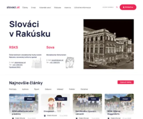 Slovaci.at(Slovaci) Screenshot
