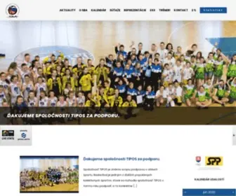 Slovakbasket.sk(SLOVENSKÁ BASKETBALOVÁ ASOCIÁCIA) Screenshot