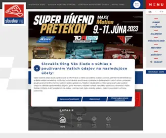 Slovakiaring.sk(Slovakia Ring) Screenshot