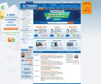 Slovaknet.sk(Domény) Screenshot