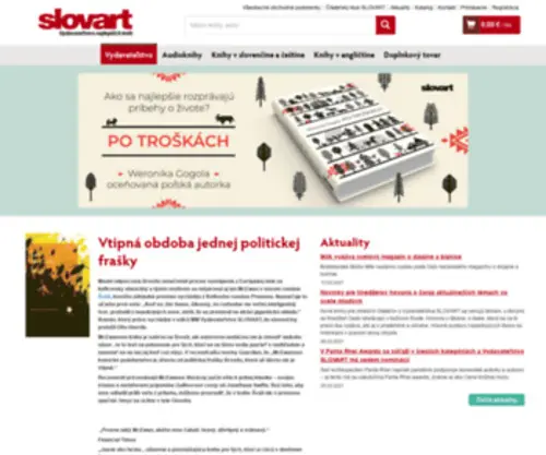 Slovart.sk(Vydavateľstvo najlepších kníh) Screenshot