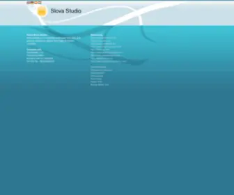 Slovastudio.eu(Slova Studio s.r.o) Screenshot