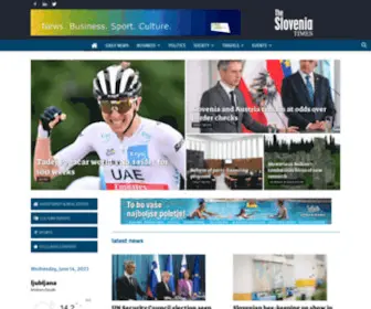Sloveniatimes.com(The Slovenia Times) Screenshot
