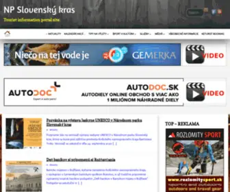 Slovensky-Kras.eu(Slovenský kras) Screenshot