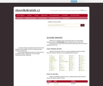 SlovnikZkratek.cz(Zkratky a jejich významy) Screenshot