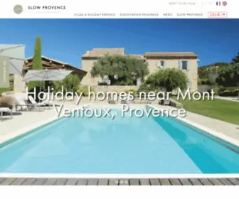 Slow-Provence.com(Slow Provence) Screenshot