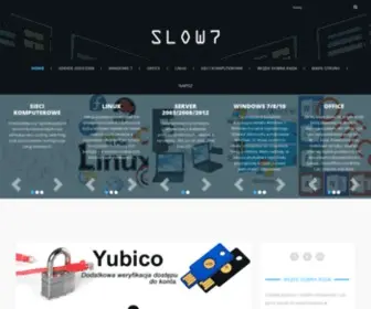 Slow7.pl(Sieci komputerowe) Screenshot