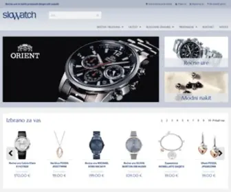 Slowatch.si(Ročne ure in nakit priznanih blagovnih znamk) Screenshot
