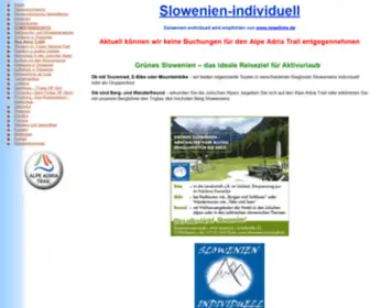 Slowenien-Individuell.de(Slowenien-individuell|Home) Screenshot
