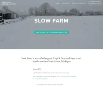 Slowfarmandfriends.com(Slow Farm Organic) Screenshot