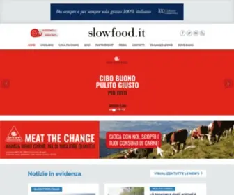 Slowfood.it(Slow Food) Screenshot