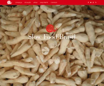 Slowfoodbrasil.org(Slow Food Brasil) Screenshot