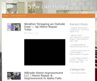 Slowlikehoney.net(Haley's Honey and Home Cooking) Screenshot