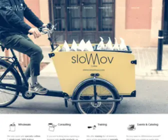 Slowmov.com(Specialty Coffee Roasters) Screenshot