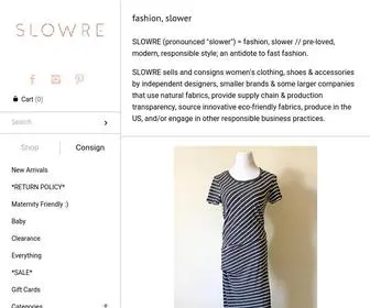 Slowre.com(Women's pre) Screenshot