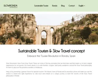 Slowronda.com(⭐️⭐️⭐️⭐️⭐️ Ronda Spain) Screenshot