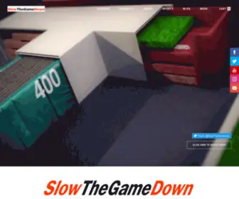 Slowthegamedown.com(SlowTheGameDown Sports Vision Training for Athletes) Screenshot