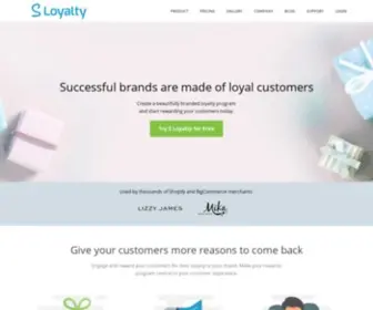 Sloyalty.com(S Loyalty) Screenshot