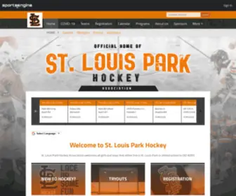 SLphockey.org(St Louis Park Hockey) Screenshot