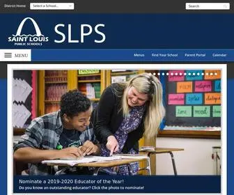 SLPS.org(Saint Louis Public Schools) Screenshot