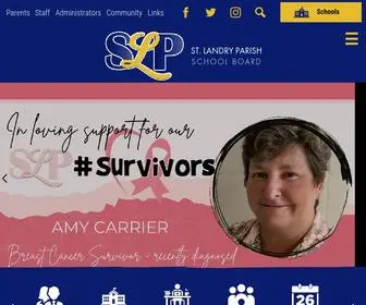 SLPSB.org(St. Landry Parish School Board) Screenshot