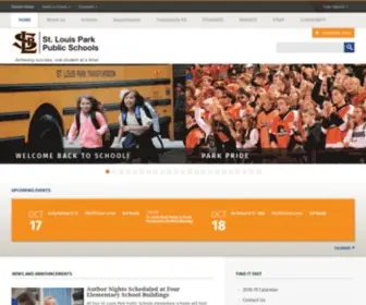 SLPSchools.org(Louis Park Public School District) Screenshot