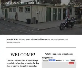 Slrifle.com(San Leandro Rifle & Pistol Range) Screenshot