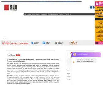 Slrinfotech.co.in(PHP) Screenshot