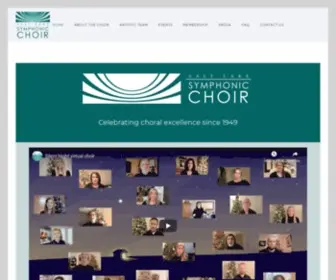 SLSchoir.com(Salt Lake Symphonic Choir) Screenshot