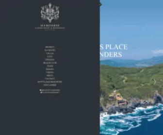 SLsreserve.com(SLS Reserve Luxury Suites & Residences) Screenshot