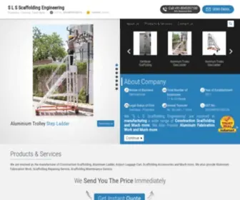 SLSscaffoldingengineering.com(SLSscaffoldingengineering) Screenshot