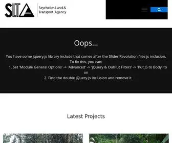 Slta.sc(Seychelles Land Transport Agency) Screenshot
