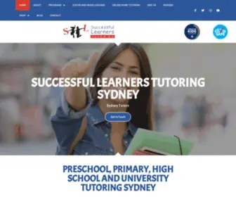 Sltutoring.com.au(Sydney Tutors) Screenshot