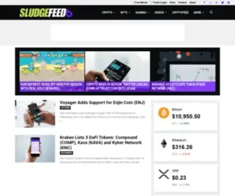 Sludgefeed.com(This is the default server vhost) Screenshot