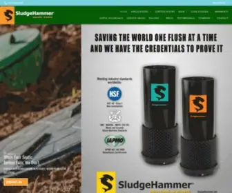 Sludgehammer.net(SludgeHammer Advanced Septic Wastewater Treatment Innovative Green Systems) Screenshot