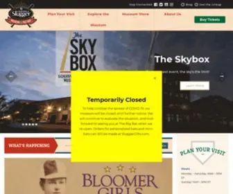 Sluggermuseum.com(Louisville Slugger Museum & Factory) Screenshot