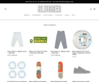 SluggerskateStore.co.uk(Slugger Skate Store) Screenshot